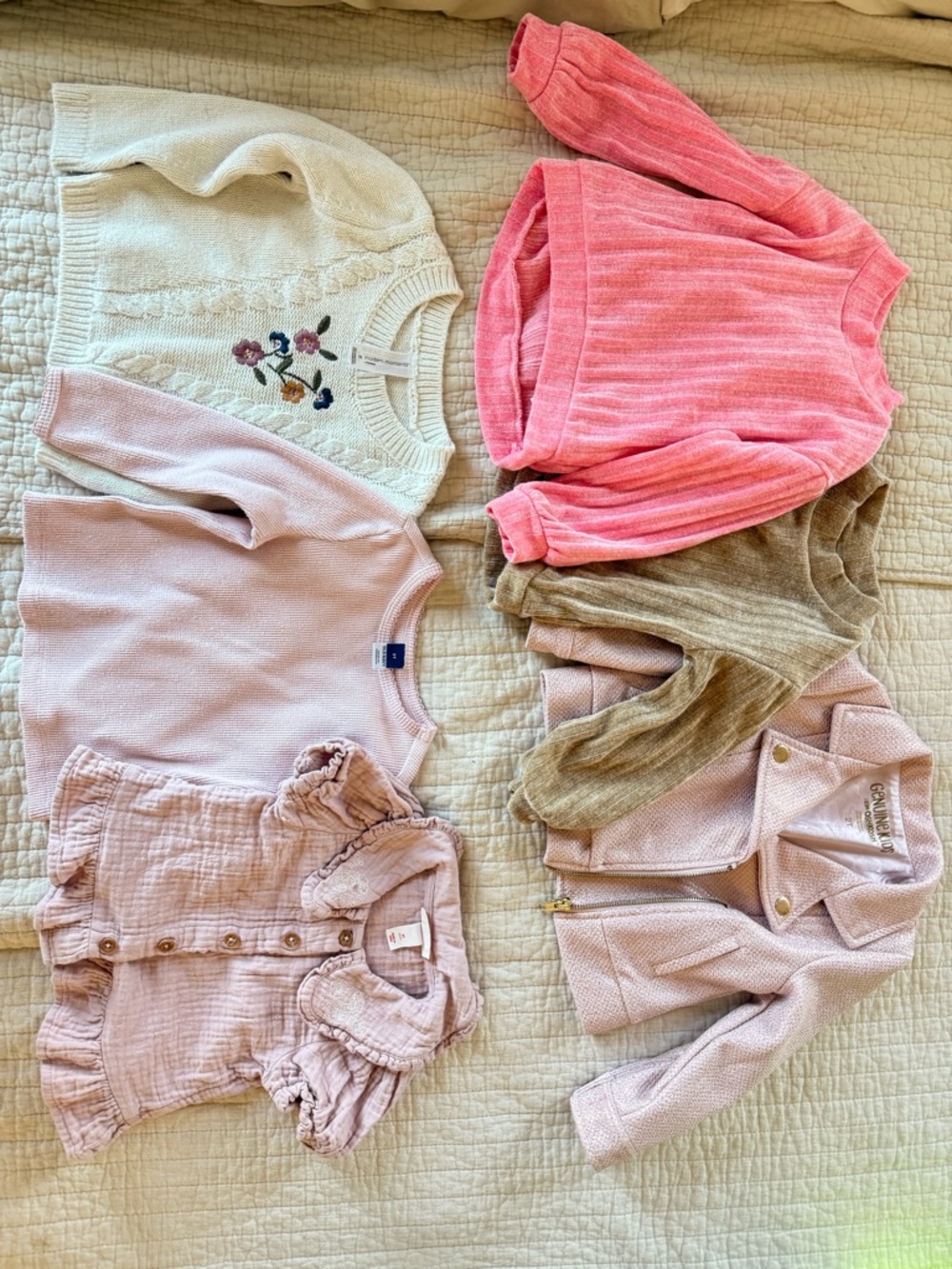 Toddler girls sweaters / tops